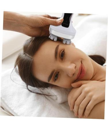 Buy BUIFULSIC Waterproof Portable Head Massager & Scalp Washer - White Cat Design - Best Scalp Massage Brush for Relaxation | International Shipping Available - Buy Online on GoSupps.com