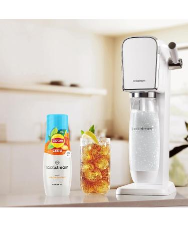 SodaStream Lipton Ice Tea Concentrate Zero Peach Flavor for Sparkling Water and Soda Machine | Prepare Up to 9 Liters of Lip - Buy Online on GoSupps.com