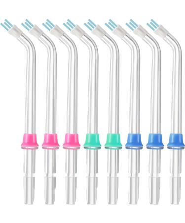Replacement classic jet tips high-pressure jet tip compatible with water pik water flossers for WP-100 WP-2250 WP-400 WP-660 nozzles Accessories (8)