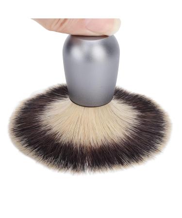 Premium Men's Razor Brush with Metal Handle - Compact Salon Shaving Tool for Effortless Grooming - Buy Online on GoSupps.com