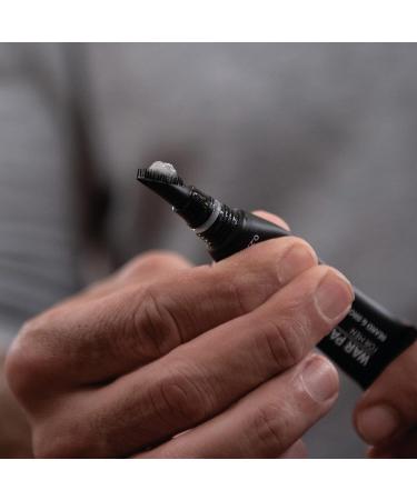 War Paint For Men Lightweight Beard & Brow Gel - Vegan & Cruelty-Free - Clear Non-Stick Formula - Father's Day Gift - 8ml - Buy Online on GoSupps.com