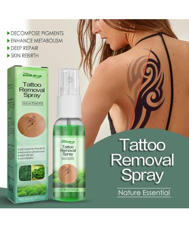 30ml Spray de D tatouage Dissolvant de Pigment de Tatouage Cr me De Retrait De Tatouage D'extrait De Plante Naturelle dissolvant de Tatouage Doux et s r pour la Plupart des Types Gr n - Buy Online on GoSupps.com