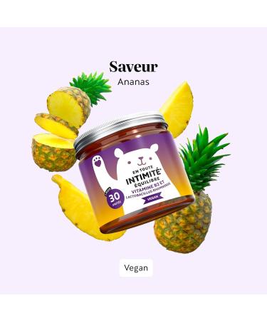 En Toute Intimit - Equilibre - Bien- tre intime - avec Vitamine B2 (riboflavine) et Vitamine C - 30 pi ces (1 mois) - Multivitamines Femme - Sans sucres ajout s V gan - Bears with Benefits 30 unit s (1mois) - Buy Online on GoSupps.com