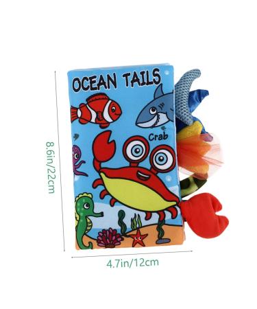 Abaodam 8-Pack Tear-Resistant Interactive Fabric Books - Early Education Toys for Toddlers - Buy Online on GoSupps.com