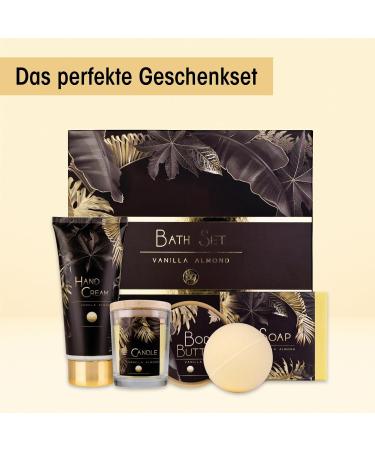 Accentra Luxury 5-Part Gift Set for Women | Fragrance Candle Soap Hand Cream Body Butter & Bath Bomb - Perfect for Birthdays & Special Occasions - Buy Online on GoSupps.com