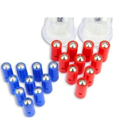 Careforyou 24 Cups Biomagnetic Chinese Cupping Set - Traditional Massage & Acupuncture Therapy - Buy Online on GoSupps.com