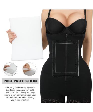 Lipo Foam Pads for Abdominal Compression - 8x11 Inches (4 Pack) - Post Liposuction Recovery Supplies - Buy Online on GoSupps.com
