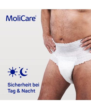 Molicare Premium Mobile Disposable Pants for Incontinence - XL (130-170 cm Hip) | 14 Pieces Unisex Discreet Use - Buy Online on GoSupps.com