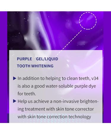 Lianbiquan V34 Purple Toothpaste for Whiter Teeth & Gum Repair | Color Corrector (3PCs) - Best eCommerce International Shipping - Buy Online on GoSupps.com
