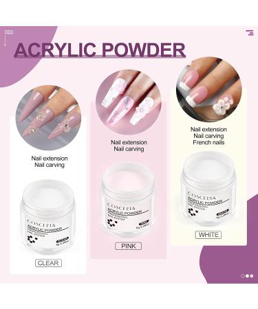 Complete Acrylic Nail Kit for Beginners - 27 Colors Glitter Powder, Monomer Liquid, Tips, Brush - Nail Art Supplies & Manicure Tools for Starter - RJ0176 - Buy Online on GoSupps.com