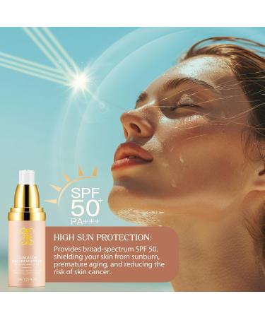 MXCZBSM Foundation Color Changing 30 ml 4in1 SPF50 Sun serum liquid concealer nude hydration 24 hours suitable for all skin tones - Buy Online on GoSupps.com