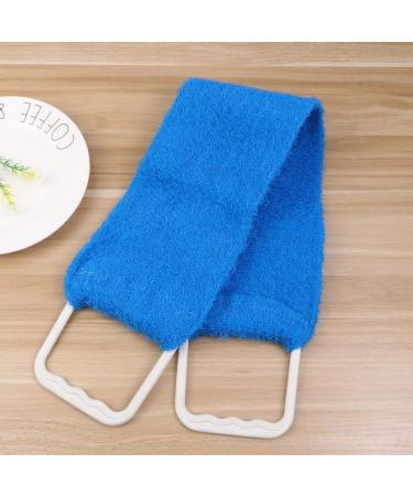 Exceart Double-Sided Back Scrubber Bathing Sponge - Massaging Strap for Shower & Spa - Facial Peeling & Body Care (Random Color) - Buy Online on GoSupps.com