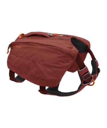 Luffwear hundred backpack comfortable saddlebag for day hikes and longer wearing for large to very large dog breeds front range day pack color red clay size L/ XL Large/ X-Large Red Clay