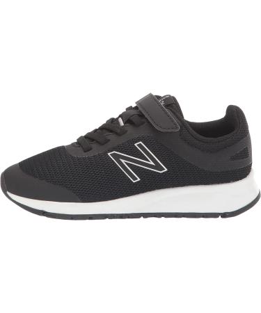 New Balance 455v2 Hook and Loop Running Shoe Little Kid 12 Wide - Black/White - Buy Online on GoSupps.com