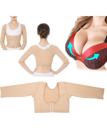 Bra Shapewear Women Upper Arm Shaper Compression Sleeves Upper Arm Shaper Shapewear for Women Sleeves Posture Corrector Slimmer Compression(L) - Buy Online on GoSupps.com