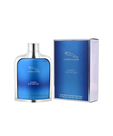 Jaguar Jaguar Classic Electric Sky EDT Spray Men 3.4 oz - Buy Online on GoSupps.com