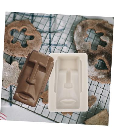 Alipis Moai Stone Statue Mold Easter Island Candy Silica Gel 7.5X5X2CM As Shown 3 - Buy Online on GoSupps.com