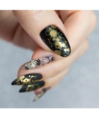 Whats Up Nails - B075 Somewhere in Bee-tween Stamping Plate for Nail Art Design - Buy Online on GoSupps.com