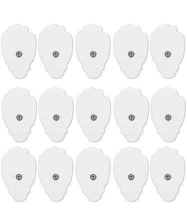 20 Pieces TENS Unit Pads Replacement Adhesive Electrodes for TENS Therapy Machines