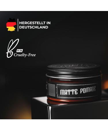 Charlemagne Matte Pomade Water-Based 2 Set | Strong Hold Hair Wax for Men - Perfect for Short & Long Hair - 200ml (2 Pack) - Buy Online on GoSupps.com