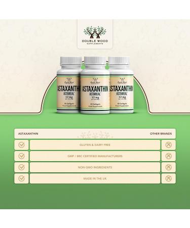 DW Astaxanthin 12mg | 50 Softgel Capsules | High Strength Antioxidant Supplement | Non-GMO & Gluten Free - Buy Online on GoSupps.com