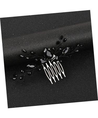 PLAFOPE hair clip for wedding alloy bridal wedding headwear rhinestone hair comb - Buy Online on GoSupps.com