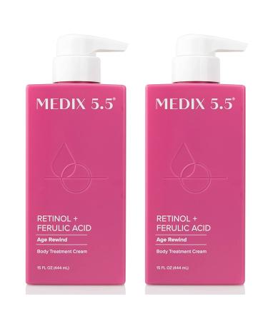 Medix 5.5 Retinol + Ferulic Acid Anti-Sagging Treatment - 15 Fl Oz. - Pack of 2