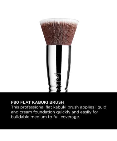 Sigma F80 Flat Kabuki Brush - Perfect Foundation Application | High-Quality Makeup Brush - Buy Online on GoSupps.com