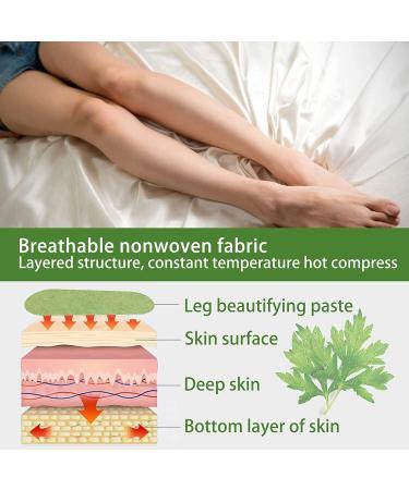 SizSlim Leg S_limming Herbal P_atch Leg Sl_Imming Herbal Patch Wormwood Lower Body Treatment Patch Breaks Down Cellulite for Better Body Shape (150PCS) - Buy Online on GoSupps.com