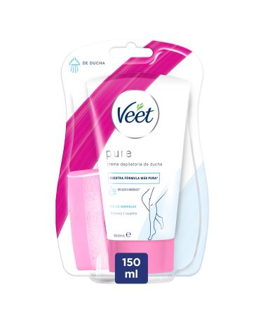 Veet In Shower Hair Removal Cream Legs Body Sensitive 150ml - Buy Online on GoSupps.com
