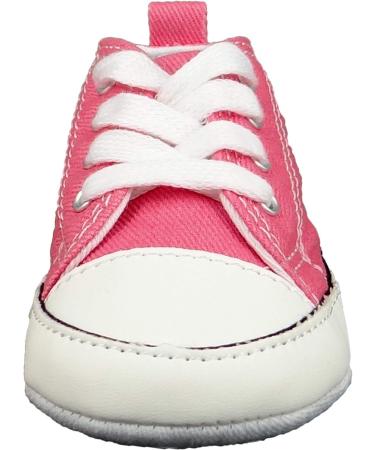 Converse Baby Chucks 81229 First Star White/Pink | Size 17 UK - Shop Now - Buy Online on GoSupps.com