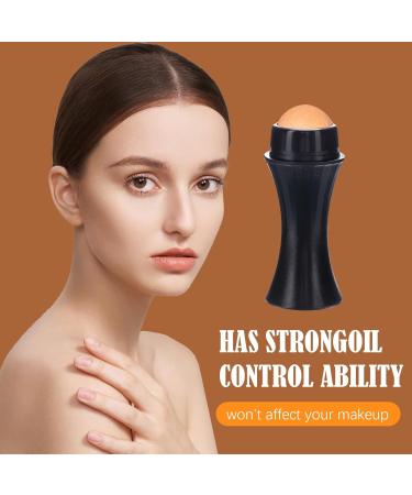 Reusable Oil-Absorbing Face Roller | Volcanic Stone Facial Scooter for Oily Skin | International Shipping - Buy Online on GoSupps.com