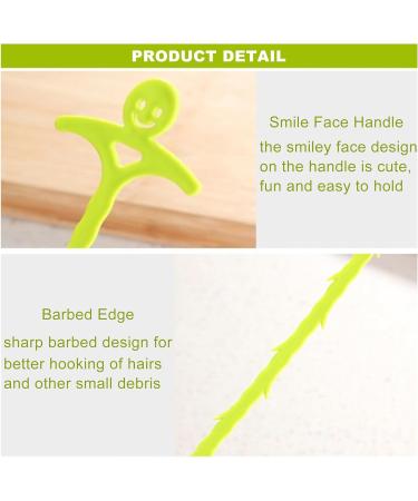 UGpine Hair Drain Clog Remover Tool(6pcs) 20inch Plastic Snake Drain Hair Remover Tool For Sewer/Toilet/Kitchen Sink/Bathroom Tub - Buy Online on GoSupps.com