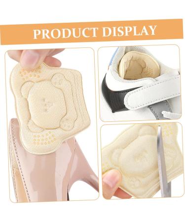 Beaupretty High Heel Stickers - 4 Pairs Non-Slip Heel Inserts & Cushions for Women - Comfortable Shoe Protectors in Assorted Colors - Buy Online on GoSupps.com