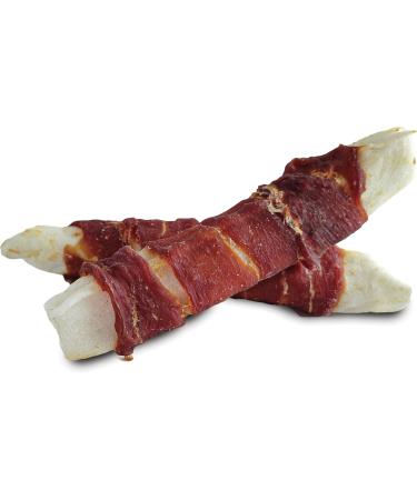 Dogit Snack Bar Rawhide Dog Treats Duck-Wrapped Rolls 2 pcs Dog Treats for Large Dogs Dog Chews Friandise Pour Chien Rawhide Dog Chews Gaterie Pour Chien - Buy Online on GoSupps.com