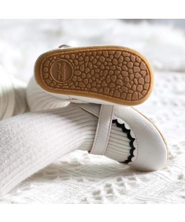 Baby Girl's Mary Jane First Walking Shoes - Anti-Slip Princess Shoes for Infants 0-6 Months - Buy Online on GoSupps.com