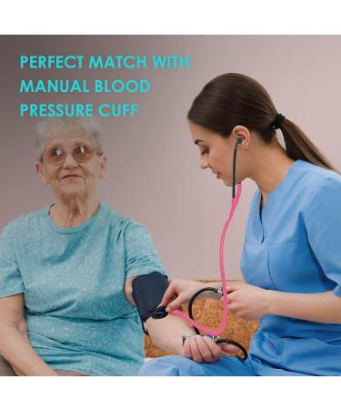Clairre Single Head Stethoscope - Pink Tube for Medical and Home Use - Buy Online on GoSupps.com