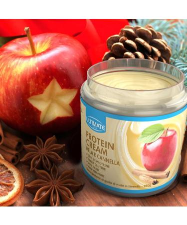 Ultimate Italia - 30% Protein Spreadable Cream Sugar-Free - 250g - Apple and Cinnamon Flavor - Low Calorie Gluten-Free with Vitamins - Buy Online on GoSupps.com