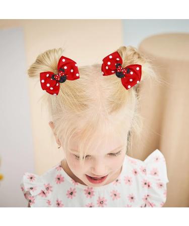 Shop Cute Disney Hair Clips for Girls - 8-Piece Hair Loop Set | Perfect Gift for Birthdays Christmas & Children's Day - Buy Online on GoSupps.com