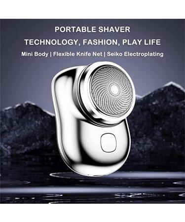 Zao Mini Shaver Men Distinguisha Mini-shave Portable Electric Shaver Zao Shaver Usb Pocket Portable Electric Shaver Mini Electric Razor Waterproof Beard Knife Home Travel Gift for Men (Green) - Buy Online on GoSupps.com