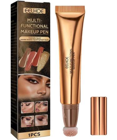 Contouring Stick Waterproof Creamy Stick - Face Makeup Plaster Design Creamy Texture Face Brightens & Shades Pencil Blends Perfectly onto Skin Frifer Highlighter (Rose Gold) - Buy Online on GoSupps.com