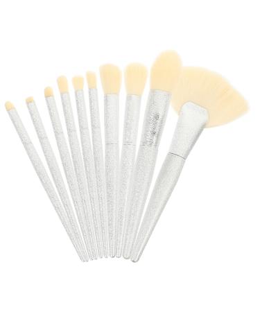 1 Set Makeup Brush Women Makeup Supplies Cosmetic Cosmetics Brush Face Beauty Tools Makeup Tool Long Handle Miss Loose Powder White Make up Artificial Fiber