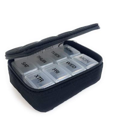Vera Bradley Travel Pill Case Classic Black