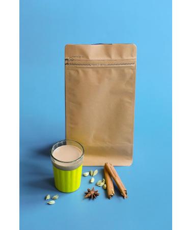 Royal Chai | Masala Chai Unsweetened Taste Tub | 6 x 400g Tubs | Premium Instant Chai | 6 Pack Case - Buy Online on GoSupps.com