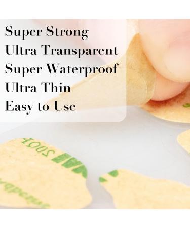 Sun & Beam Double-Sided Nail Glue Pads - Waterproof Eco-Friendly Extra Strong | 25 Sheets (600 Pieces) for Artificial Nails | Self-Adhesive Nail Art Tool - Buy Online on GoSupps.com