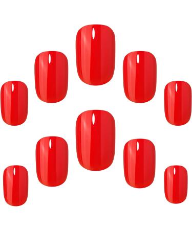 Elegant Touch Core Colour Nails Red Brick - 25 Piece Set - Buy Online on GoSupps.com