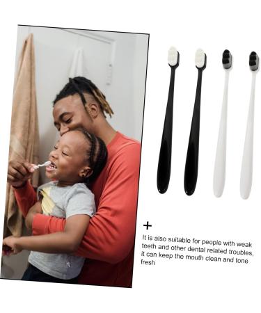 Gleavi 4-Pack Soft Bristle Toothbrushes for Adults | Eco-Friendly Cleaning Tools for Pregnant Women - Buy Online on GoSupps.com