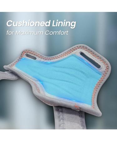 Curecare Universal Thumb Bandage - Ultra-Strong Support Orthosis for Arthritis & Tendonitis | Left & Right Gray S/M - Buy Online on GoSupps.com