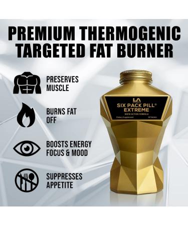 LA MUSCLE Six Pack Pill Extreme - 90 Pills | 1 Month Supply - Buy Online on GoSupps.com