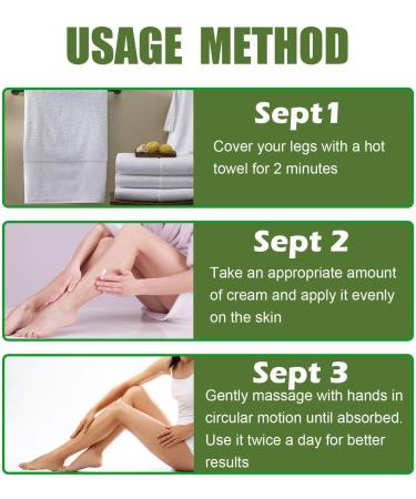 Leg and Foot Cream | Travel Size 50g Refreshing | Soothing Care Gel for Healthy Skin Adults | Daily Use Home Gift Idea - Buy Online on GoSupps.com